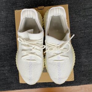 Used Adidas Yeezy 350 V2 Cream White